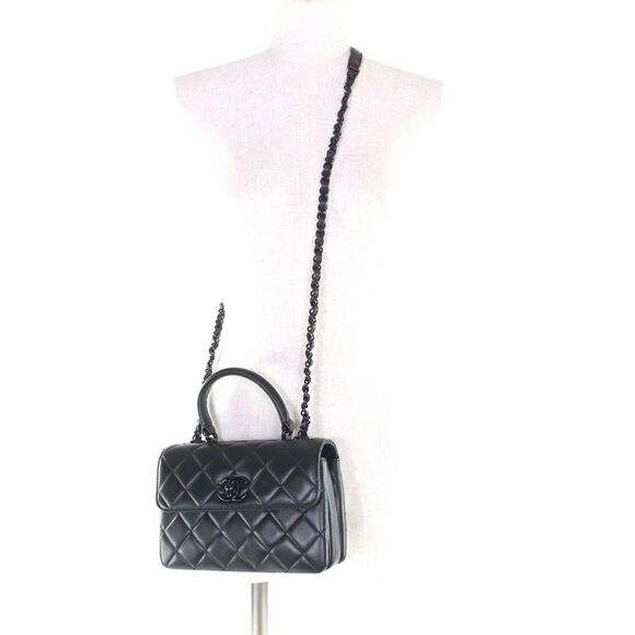 Chanel Trendy CC Lambskin Shoulder Bag - Picture 7 of 10